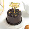 Choco-Truffle Birthday Cake (Half Kg) Online