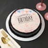 Chocolate Birthday Poster Cake Online