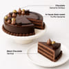 Shop Chocolate Cake and Wishing Tree Rakhi Combo