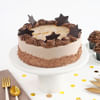 Gift Chocolate Cake with Chocolate Stars Topping (1 Kg)