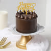 Chocolate Crown Birthday Cake