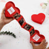 Gift Chocolate Day Personalized Heart Pop-Up Valentine Box With Treats