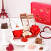 Chocolate Hamper with Teddy & Necklace