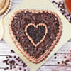 Gift Chocolate Heart Valentine Fresh Cream Cake