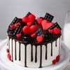Gift Chocolate Kiss Red Velvet Cake (750 Gm)