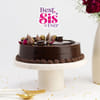 Gift Chocolate Noir Gateau for Sister