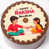 Shop Chocolate Raksha Bandhan Photo Cake