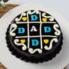 Gift Chocolate Tic Tac Toe Cake For The Sweetest Dad