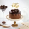 Gift Chocolate Truffle Cake for Father's Day
