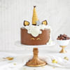 Gift Chocolate Unicorn Semi-Fondant New Year Cake (1Kg)