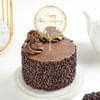 Gift Chocolatey Delight Personalized Anniversary Cake