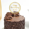 Chocolatey Delight Personalized Anniversary Cake Online