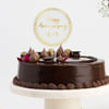 Gift Chocolaty Bliss Personalized Anniversary Cake (450 g)