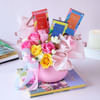 Buy Chocolicious Floral Bowl Of Happiness