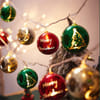 Gift Christmas Balls Lights - Assorted - Single Piece