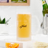 Buy Christmas Brew Personalized Frosted Beer Mug