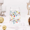 Gift Christmas Cheer - Can Glass With Straw