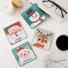 Buy Christmas Cheer Personalized Coasters - Set Of 4