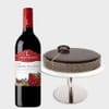 Christmas Harmony Wine And Cake Online