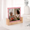 Gift Christmas Memory Frame And Bouquet Combo