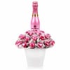 Christmas Pink Rose And Chocolate Celebration Combo Online