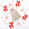Gift Christmas Plum Cake And Treats Hamper