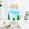 Christmas Tree Cream Cake (600 Gm) Online