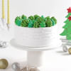 Gift Christmas Tree Swirls Cake