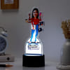 Gift Christmas Wonder Woman Personalized LED Caricature