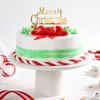 Christmas Wreath and Ribbon Cake Online