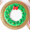 Gift Christmas Wreath Cake (2 kg)
