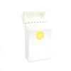 Gift Cigarette Case - Push Button - White - Single Piecce