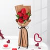 Gift Classic 4 Red Roses Bouquet