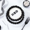 Buy Classic Black And White Cake (Half kg)