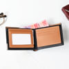 Buy Classic Black Personalized Bi-Fold PU Leather Wallet