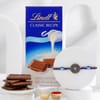Classic Evil Eye Rakhi And Chocolate Combo Online