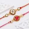 Gift Classic Meenakari Rakhis Hamper
