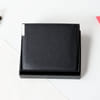 Classic PU Leather Black Bifold Wallet for Him Online