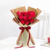 Classic Romance 12 Red Rose Anniversary Bouquet