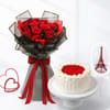 Classic Roses & Red Velvet Cake