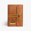 Classic Tan Personalized Thread Diary Online