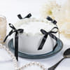 Buy Classy Pearl & Ribbon Cake