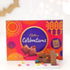 Shop Clay Diya Set with Cadbury Celebrations & Dry Fruits