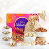 Clay Diya Set with Cadbury Celebrations & Dry Fruits Online