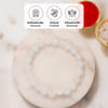 Gift Clear Quartz Positivity Gemstone Bracelet Rakhi