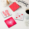 Coasters Of Love - Set Of 4 Online