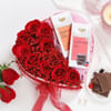 Gift Cocoa And Petals In A Box