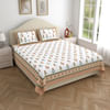 Coffee Almond Queen Size Bedding Set Online