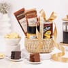 Coffee And Crunch Treats Basket
