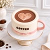 Gift Coffee Cup Designer Cake